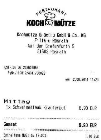 evee Hffner Kochmtze Restaurant